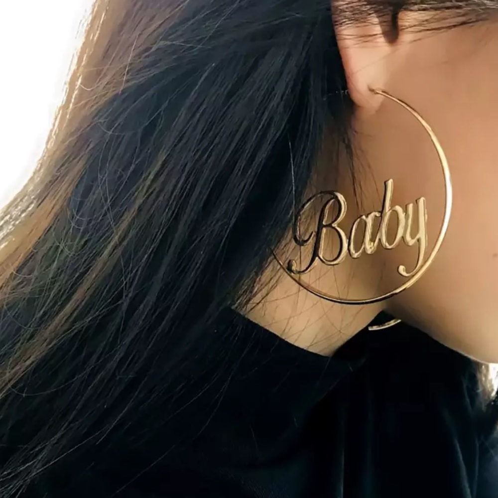 ✨✨New✨ Large Baby Hoop Earrings✨
